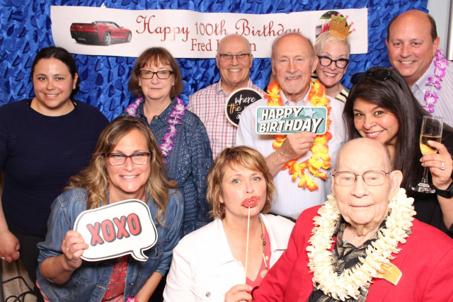 FRED’S 100TH BIRTHDAY