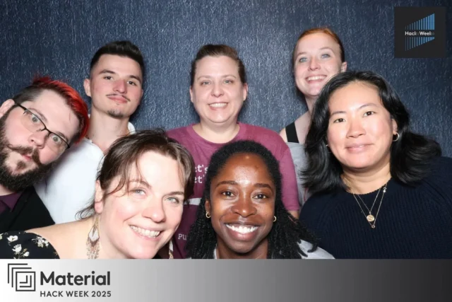 You can see the chemistry from here! Team moments at Material Hack Week⚡️👥

Explore immersive event activations on our website for company offsites, hack weeks, and team events.

#MaterialSecurityHackWeek #TechCompany #Photoboothfortechevents #TechEvents BayAreaPhotoBooth