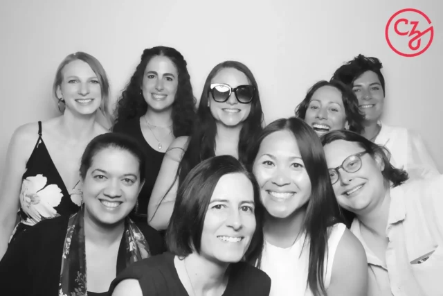 Women in tech after hours! 🥂

Professional lighting, classic black and white photos, and instant sharing make our Glam Booth an easy addition to corporate events of all kinds.

Explore our Glam Booth and more custom photo booth experiences on our website.