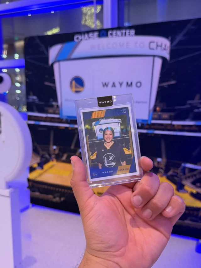 Custom trading cards, made live on-site! @waymo

Explore more interactive photo booth experiences for events and activations on our website.

#BrandedEventIdeas #Warriors #Waymo #EventPersonalization #bestphotoboothinbayarea