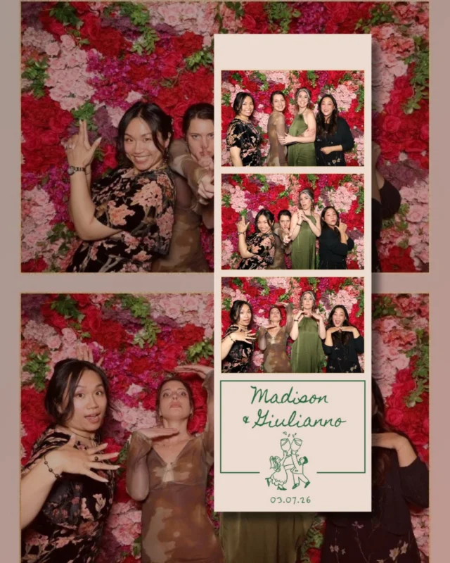 Make your wedding even more fun with a photo booth and personalized photo strips for everyone to take home. 

Weddings, parties, corporate events, and everything in between. We’ve got an experience for every occasion. Discover more on our website!

#WeddingPhotoBoothRental #WeddingPhotoStrips  #BestPhotoBooth #WeddingReceptionIdeas #WeddingEntertainmentIdeas